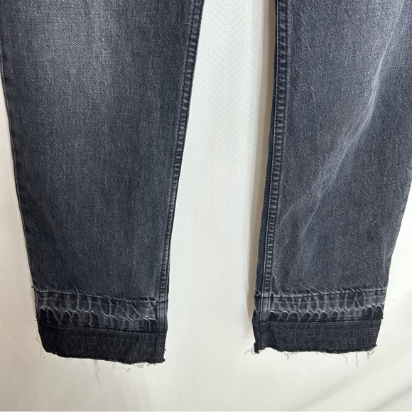 Zadig and Voltaire Patti cuff boot cut jeans size 28 gray - Picture 2 of 9
